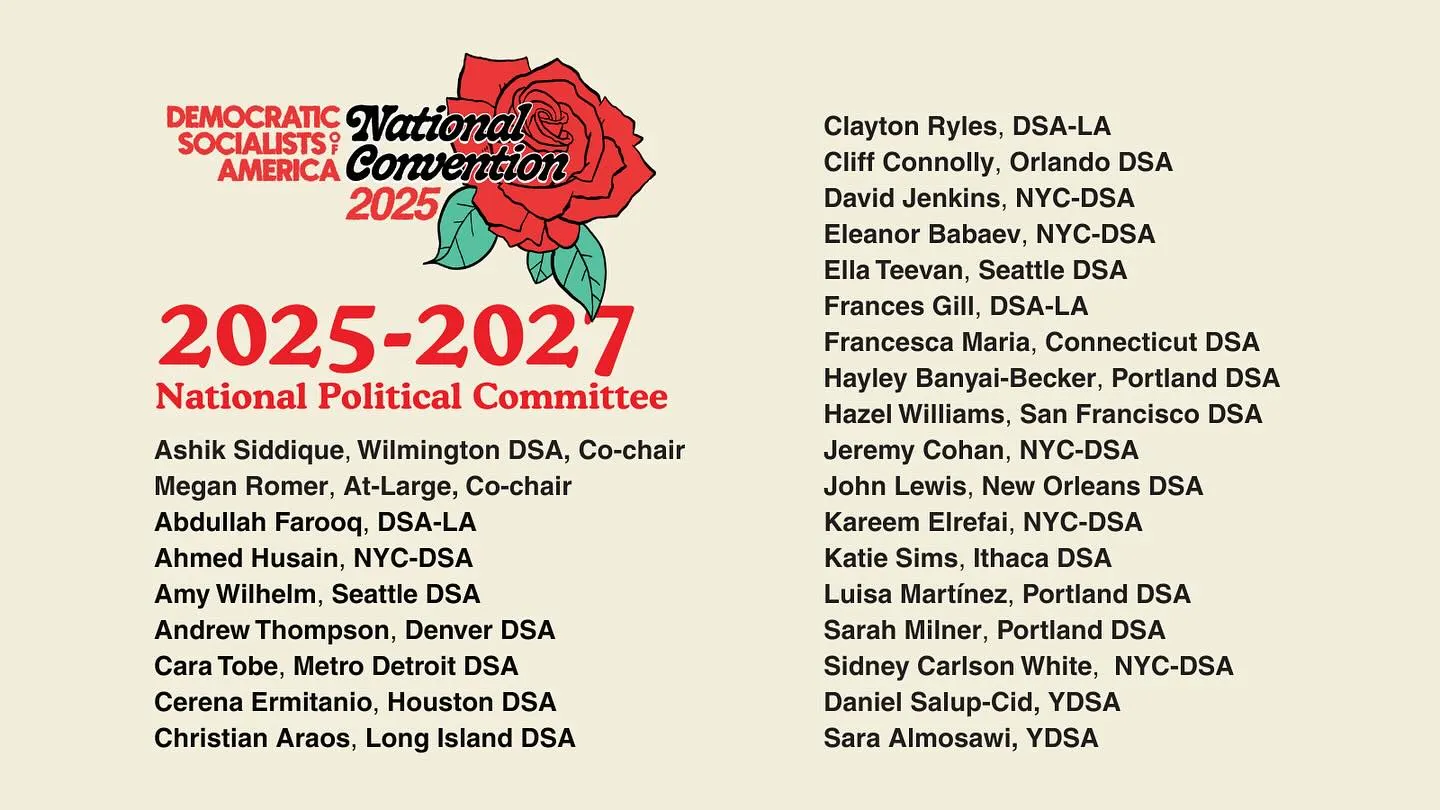 DSA National Political Committee
